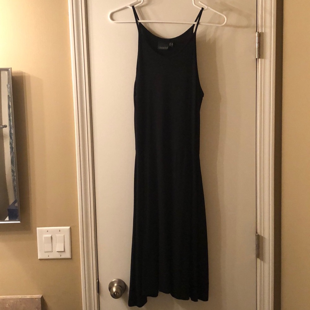 Black Spaghetti Strap Dress